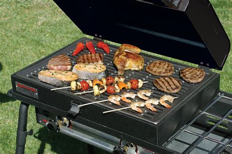 camp chef stainless steel barbecue grill box 3 burner stoves|camp chef bbq box 16.